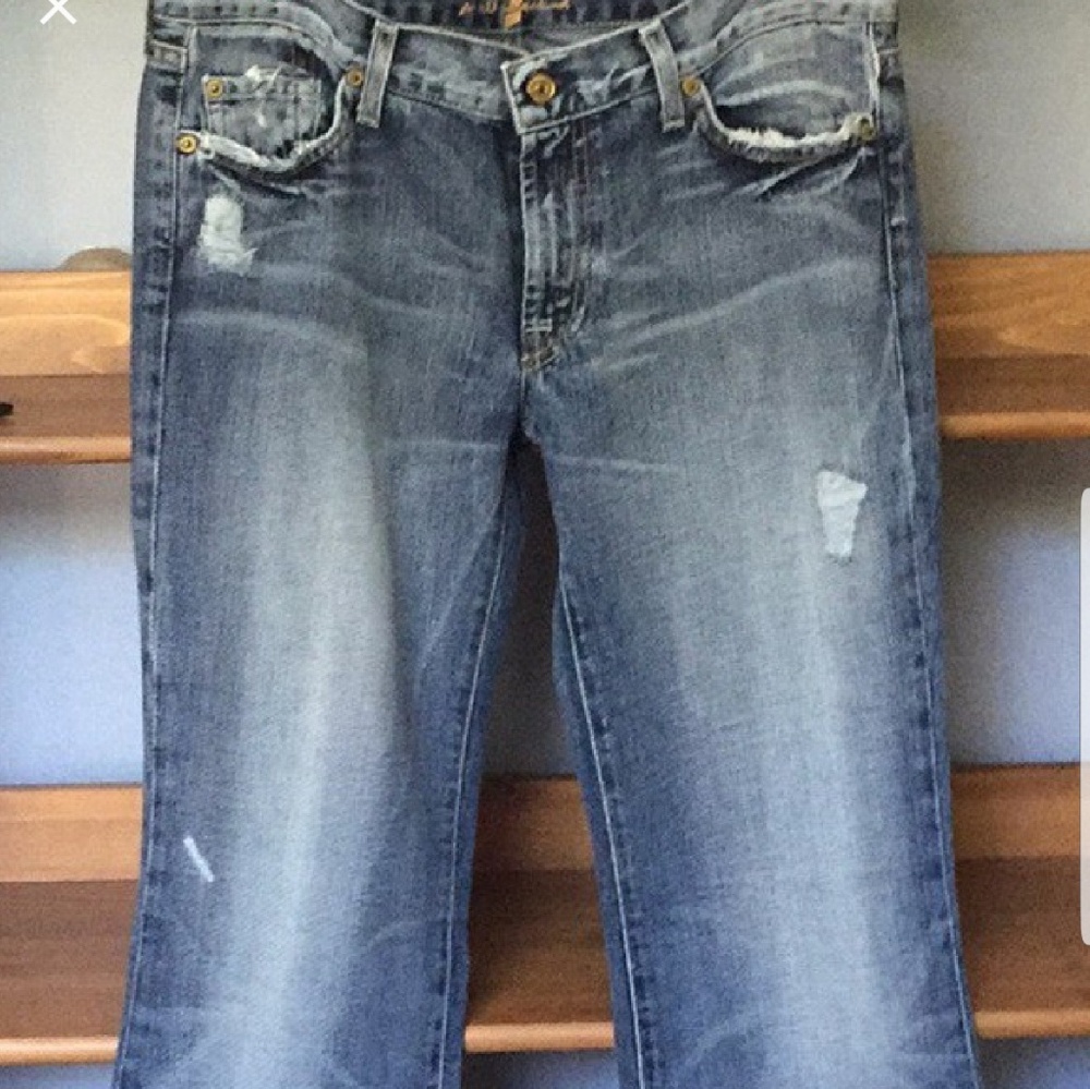 Seven for all mankind distressed Jean's 32